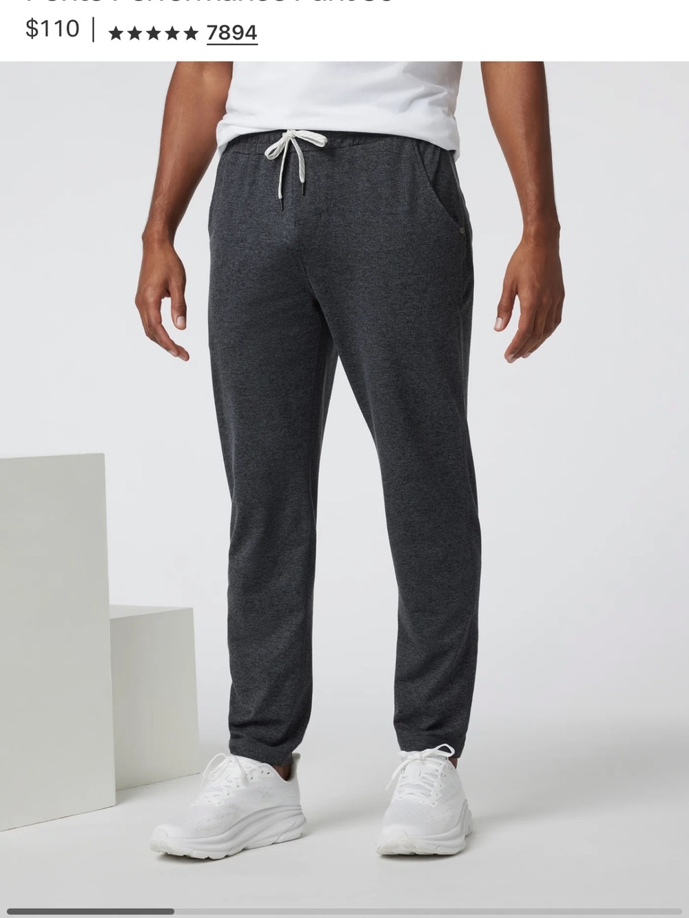 VUORI Men's grey/blue PRONTO PERFORMANCE 30”